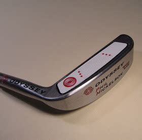 odyssey phil mickelson putter|odyssey heel shafted putter.
